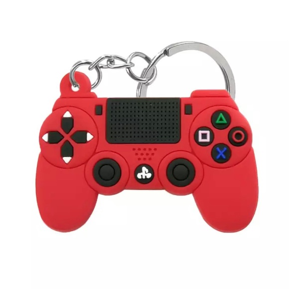🌺 4PC GAME CONTROLLERS KEYCHAIN GAMER SET BUNDLE COLLECTORS NINTENDO XBOX PS5 - Picture 2 of 12